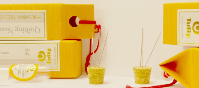 Agujas cortas para quilt
