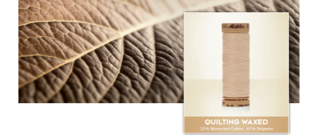 Hilo Mettler Quilting/Waxed. Hilo para acolchar encerado